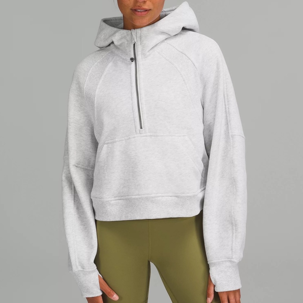 NWOT Lululemon Oversized Scuba Hoodie Half Zip